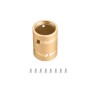 Крепление MOONLIGHT-SPLICE-D25 Gold (Arlight, Металл) для герметичной ленты