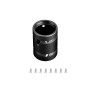 Крепление MOONLIGHT-SPLICE-D25 Black (Arlight, Металл) для герметичной ленты