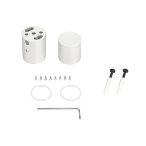 Крепление MOONLIGHT-VT-CEILING-D25 White (Arlight, Металл) потолочное