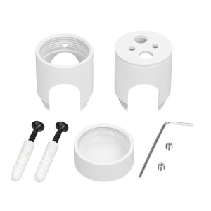 Крепление MOONLIGHT-CYL-D18-DUO-WHITE (Arlight, Металл) накладное