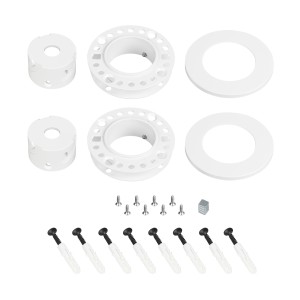 Крепление MOONLIGHT-D30-CEILING-IN-F-DL White (Arlight, Металл) накладное