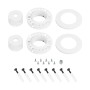 Крепление MOONLIGHT-D30-CEILING-IN-F-DL White (Arlight, Металл) накладное