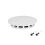 Крепление MOONLIGHT-BASE-ROUND-D13-S White (Arlight, Металл) накладное