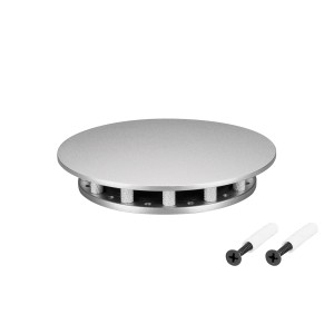 Крепление MOONLIGHT-BASE-ROUND-D13-S Silver (Arlight, Металл) накладное