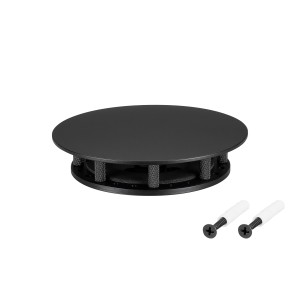 Крепление MOONLIGHT-BASE-ROUND-D18-S Black (арматура, накладной монтаж)
