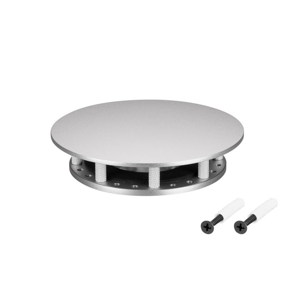 Крепление MOONLIGHT-BASE-ROUND-D18-S Silver (Arlight, Металл) накладное
