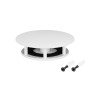Крепление MOONLIGHT-BASE-ROUND-D25-S White (Arlight, Металл) накладное