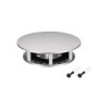 Крепление MOONLIGHT-BASE-ROUND-D25-S Silver (Arlight, Металл) накладное