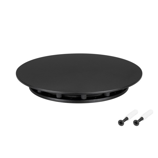 Крепление MOONLIGHT-BASE-ROUND-D13-M Black (Arlight, Металл) для накладного монтажа