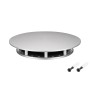 Крепление MOONLIGHT-BASE-ROUND-D18-M Silver (Arlight, Металл) накладное