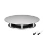 Крепление MOONLIGHT-BASE-ROUND-D25-M Silver (Arlight, Металл) накладное