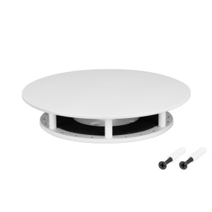 Крепление MOONLIGHT-BASE-ROUND-D25-M White (Arlight, Металл) накладное