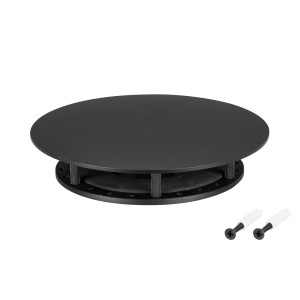 Крепление MOONLIGHT-BASE-ROUND-D25-M Black (Arlight, Металл) накладное