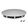 Крепление MOONLIGHT-BASE-ROUND-D18-L Silver (Arlight, Металл) накладное