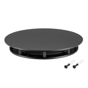 Крепление MOONLIGHT-BASE-ROUND-D18-L Black (Arlight, Металл) для накладного монтажа