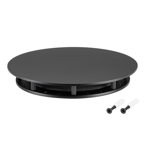 Крепление MOONLIGHT-BASE-ROUND-D18-L Black (Arlight, Металл) для накладного монтажа