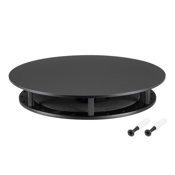 Крепление MOONLIGHT-BASE-ROUND-D25-L Black (Arlight, Металл) для накладного монтажа