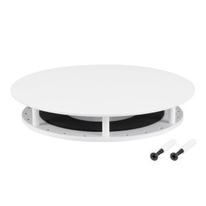 Крепление MOONLIGHT-BASE-ROUND-D25-L White (Arlight, Металл) накладное