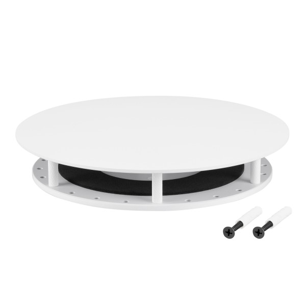 Крепление MOONLIGHT-BASE-ROUND-D25-L White (Arlight, Металл) накладное
