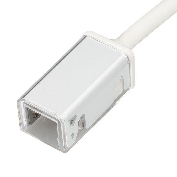 Коннектор питания ARL-MOONLIGHT-1213-CON-POWER-HR-WH (IP54, белый пластик)
