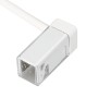 Коннектор питания ARL-MOONLIGHT-1712-CON-POWER-RR-WH (герметичный, IP54)