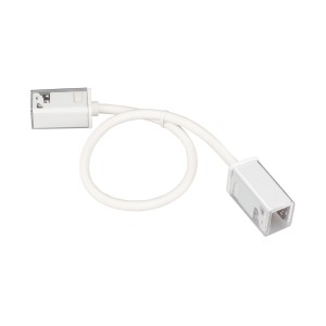Коннектор питания ARL-MOONLIGHT-1712-CON-POWER-MID-WIRE-WH для гибкого неона