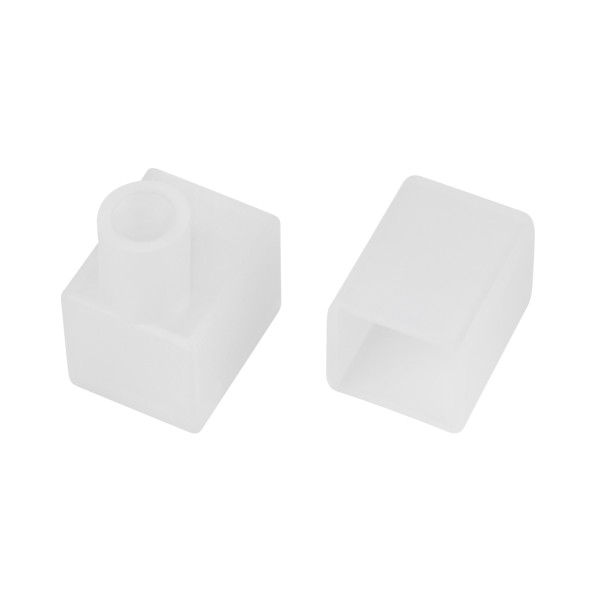 Заглушка MOONLIGHT-CAP-10x10mm-BOTTOM-S-SET (Arlight, Силикон) для герметичной ленты