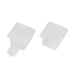 Заглушка MOONLIGHT-T-CAP-10x10mm-TOP-S-SET (Arlight, Силикон) для герметичной ленты