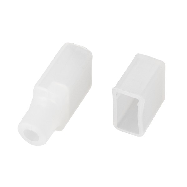 Заглушка MOONLIGHT-CAP-06x12mm-TOP-S-SET (Arlight, Силикон) для гибкого неона