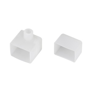 Заглушка MOONLIGHT-CAP-12x17mm-SIDE-S-SET (Arlight, Силикон) для гибкого неона