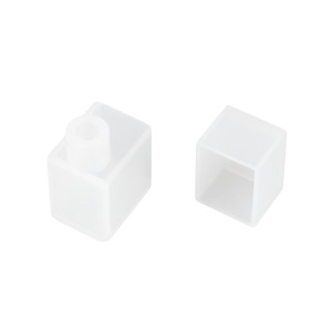 Заглушка MOONLIGHT-CAP-12x17mm-BOTTOM-S-SET (Arlight, Силикон) для гибкого неона