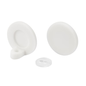 Заглушка MOONLIGHT-ROUND-30-CAP-SIDE-S-SET-WH (Arlight, Пластик) для гибкого неона