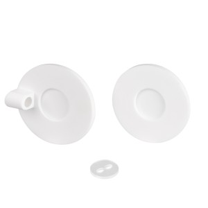 Заглушка ARL-MOONLIGHT-ROUND-40-CAP-SIDE-S-SET-WH (Arlight, Пластик) для гибкого неона