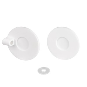 Заглушка ARL-MOONLIGHT-ROUND-40-CAP-SIDE-L-SET-WH (Arlight, Пластик) для гибкого неона