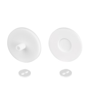 Заглушка ARL-MOONLIGHT-ROUND-40-CAP-TOP-S-SET-WH (Arlight, Пластик) для гибкого неона