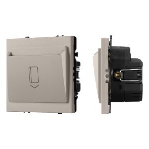 Выключатель карточный ARL NOBE SWT-CRD-SFPL-CA софт-тач 250V 25A