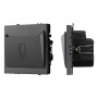 Выключатель карточный ARL NOBE SWT-CRD-SFPL-GR софт-тач 250V 25A