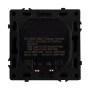 Розетка ARL NOBE USB тип А+С+С софт-тач черный оникс 65Вт