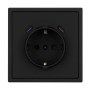 Розетка NOBE ARL со шторками и USB тип C черный оникс SCT-MUCC-SFPL-BK