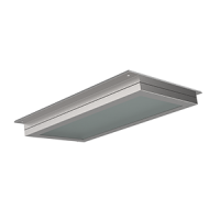 СВЕТОДИОДНЫЙ СВЕТИЛЬНИК VARTON AXIUM 2.0 IP65 ДЛЯ СЭНДВИЧ-ПАНЕЛЕЙ С РАССЕИВАТЕЛЕМ ОПАЛОВОЕ ЗАКАЛЕННОЕ СТЕКЛО Axium 2.0 SP (для сэндвич-панелей)