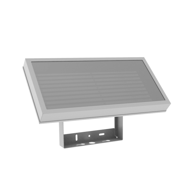 СВЕТОДИОДНЫЙ СВЕТИЛЬНИК VARTON CUPER IP54 С РАССЕИВАТЕЛЕМ ПРОЗРАЧНОЕ ЗАКАЛЕННОЕ СТЕКЛО RAL7045 Cuper