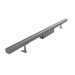 СВЕТОДИОДНЫЙ СВЕТИЛЬНИК VARTON АРХИТЕКТУРНЫЙ REGULA ЛИНЗОВАННЫЙ RAL7045 СЕРЫЙ Regula 1200mm