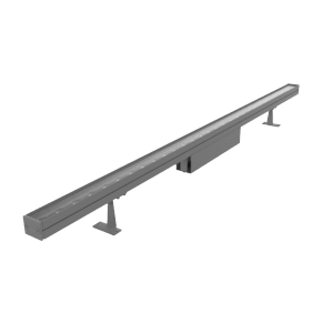 СВЕТОДИОДНЫЙ СВЕТИЛЬНИК VARTON АРХИТЕКТУРНЫЙ REGULA DMX RGBW ЛИНЗОВАННЫЙ RAL7045 СЕРЫЙ Regula 1200mm RGBW