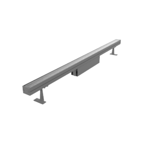 СВЕТОДИОДНЫЙ СВЕТИЛЬНИК VARTON АРХИТЕКТУРНЫЙ REGULA DMX RGBW ЛИНЗОВАННЫЙ RAL7045 СЕРЫЙ Regula 900mm RGBW