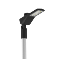 СВЕТОДИОДНЫЙ СВЕТИЛЬНИК VARTON УЛИЧНЫЙ LEVANTE ROAD КРОНШТЕЙН 1..10V NEMA RAL9005 ЧЕРНЫЙ МУАР Levante Road (для дороги)