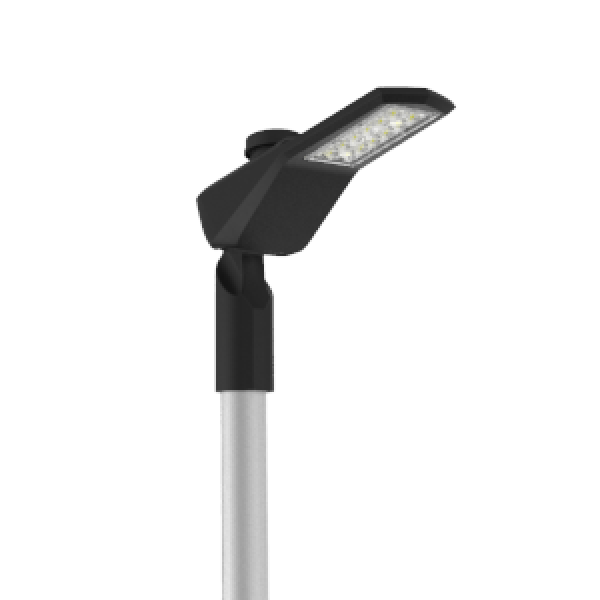 СВЕТОДИОДНЫЙ СВЕТИЛЬНИК VARTON УЛИЧНЫЙ LEVANTE ROAD КРОНШТЕЙН 1..10V NEMA RAL9005 ЧЕРНЫЙ МУАР Levante Road (для дороги)