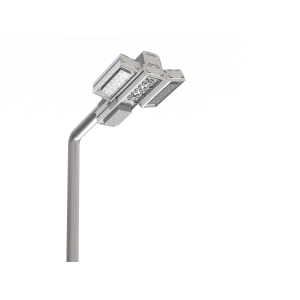 СВЕТОДИОДНЫЙ СВЕТИЛЬНИК VARTON ДЛЯ ОХРАННОГО ПЕРИМЕТРА CERBERUS КОНСОЛЬНЫЙ IP67 RAL7045 СЕРЫЙ Cerberus