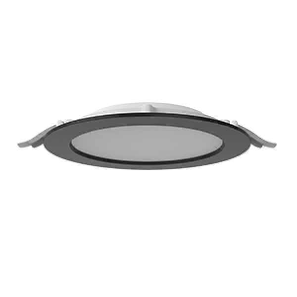 СВЕТОДИОДНЫЙ СВЕТИЛЬНИК VARTON DL-01 SLIM CRI90 221Х40 ММ IP65/40 RAL9005 ЧЕРНЫЙ МУАР С РАССЕИВАТЕЛЕМ ОПАЛ DL-01 RUS Slim CRI90 Ø200