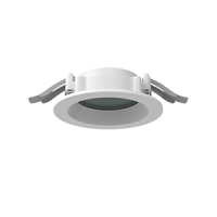 СВЕТОДИОДНЫЙ СВЕТИЛЬНИК VARTON DL-01 PRO КРУГЛЫЙ ВСТРАИВАЕМЫЙ 120Х49 ММ IP65/40 RAL9003 БЕЛЫЙ МУАР С ЗАЩИТНЫМ СИЛИКАТНЫМ СТЕКЛОМ DL-01 RUS Pro Ø100