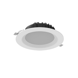 СВЕТОДИОДНЫЙ СВЕТИЛЬНИК VARTON DL-01 КРУГЛЫЙ ВСТРАИВАЕМЫЙ 190X70 ММ TUNABLE WHITE (2700-) IP54/20 RAL9010 БЕЛЫЙ МАТОВЫЙ ДИММИРУЕМЫЙ ПО ПРОТОКОЛУ DALI DL-01 Tunable White 16 Вт